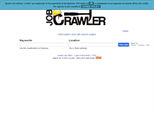 Tablet Screenshot of in.jobcrawler.biz