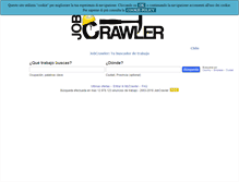 Tablet Screenshot of cl.jobcrawler.biz